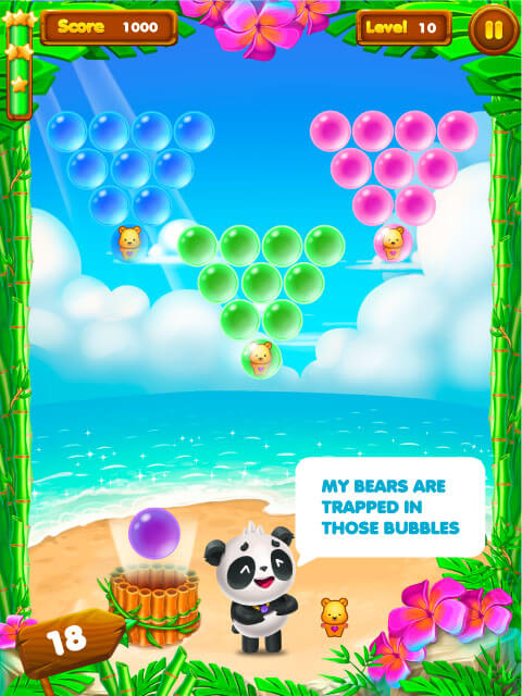 Teddy Bubble Rescue